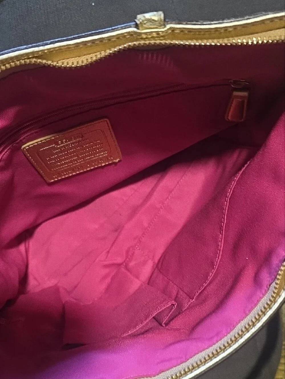 Coach Multicolor Logo-Print Tote - Pink, Blue, Green & Purple